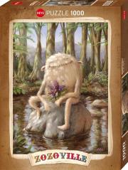 Opakowanie Puzzle 1000 Zozoville. Kwiaty dla Ciebie