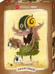 Opakowanie Puzzle 1000 Zozoville. Śmieciowe jedzenie