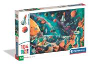 Opakowanie PUZZLE 104 EL SUPER KOLOR Cosmic Crew