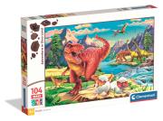 Opakowanie Puzzle 104 Maxi Super kolor Noli Dino 25795