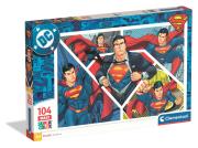 Opakowanie Puzzle 104 Maxi Super kolor Superman 25022