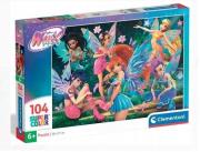 Opakowanie Puzzle 104 Super kolor Winx 25085