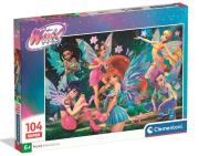 Opakowanie Puzzle 104 Super Winx 25083