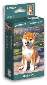 Opakowanie Puzzle 108 mini Dog Garden Shibainu
