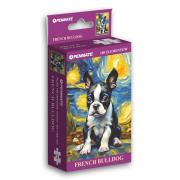 Opakowanie Puzzle 108 mini Starry Night French Bulldog