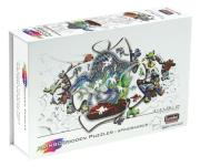 Opakowanie Puzzle 118 drewniane kolorowe Spinozaur