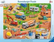 Opakowanie Puzzle 12 Co tu pasuje? Plac budowy