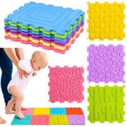 Opakowanie Puzzle 12 silikonowe sensoryczne podłogowe 25cm