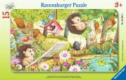 Opakowanie Puzzle 15 Garden Animal Getaway Frame