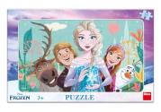 Opakowanie Puzzle 15 ramkowe Kraina Lodu Frozen II Rodzina