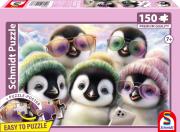 Opakowanie Puzzle 150 PQ Pingwiny robią selfie 114372