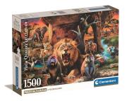 Opakowanie PUZZLE 1500 EL COMPACT  The Tribal Society