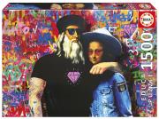 Opakowanie Puzzle 1500 Leo i Lisa, TV Boy