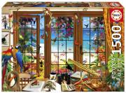 Opakowanie Puzzle 1500 Okno obserwatora ptaków