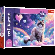 Puzzle 160 Domowy kotek 13327. Wydawca: Trefl PAP. Dadada.pl Opakowanie Puzzle 160 Domowy kotek 13327