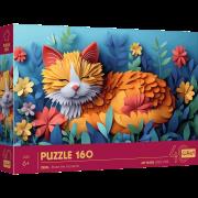 Opakowanie Puzzle 160 Paper Art: Kotek TREFL