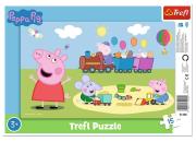 Puzzle 20 miniMaxi-Beztroski dzień Peppy TREFL. Wydawca: Trefl. Dadada.pl Opakowanie Puzzle 20 miniMaxi-Beztroski dzień Peppy TREFL