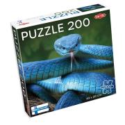 Puzzle 200 el. Niebieska żmija. Wydawca: Tactic. Dadada.pl Opakowanie Puzzle 200 el. Niebieska żmija