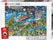 Opakowanie Puzzle 2000 Historia filmu (Puzzle+plakat)