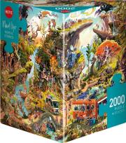 Opakowanie Puzzle 2000 Norweskie legendy (Puzzle+plakat)