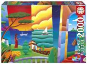 Opakowanie Puzzle 2000 Oczekiwanie Penelopy, Philip Stanton