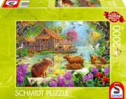 Opakowanie Puzzle 2000 PQ Oaza kapibar 114407