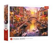 Opakowanie Puzzle 2000 Romantyczna Wenecja TREFL