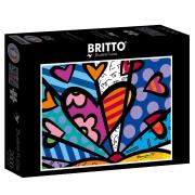 Opakowanie Puzzle 2000 Zachód słońca, Romero Britto