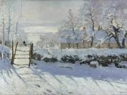 Opakowanie Puzzle 2000 Zima, Claude Monet