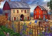 Puzzle 2000 Życie na wsi, Chuck Pinson. Wydawca: Grafika. Dadada.pl Opakowanie Puzzle 2000 Życie na wsi, Chuck Pinson
