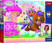 Opakowanie Puzzle 24 Gabby na ratunek TREFL