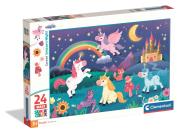 Opakowanie Puzzle 24 Maxi Super kolor Noli Sweet Unicorn 24839