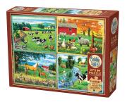 Opakowanie Puzzle 275  XL Przyjaciele z jednej farmy 113628