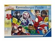 Opakowanie Puzzle 2D 35el Spidey & Friends