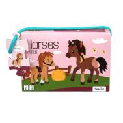 Puzzle 3 układanki Konie 6, 9, 12el. Wydawca: Barbo Toys. Dadada.pl Opakowanie Puzzle 3 układanki Konie 6, 9, 12el