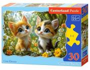 Opakowanie Puzzle 30 Cute Kittens CASTOR