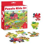 Puzzle 30 Kids Farma 3+. Wydawca: Kangur. Dadada.pl Opakowanie Puzzle 30 Kids Farma 3+