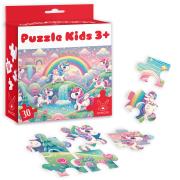 Puzzle 30 Kids Jednorożce 3+. Wydawca: Kangur. Dadada.pl Opakowanie Puzzle 30 Kids Jednorożce 3+