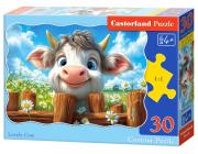 Opakowanie Puzzle 30 Lovely Cow CASTOR