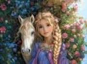 Opakowanie Puzzle 300 Princess With A Horse