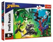 Opakowanie Puzzle 300 W pajęczej sieci Spiderman
