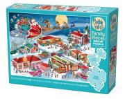 Opakowanie Puzzle 350 Przelot Świętego Mikołaja 113584