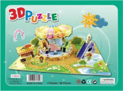 Puzzle 3D 46 Cyrk. Wydawca: O-press. Dadada.pl Opakowanie Puzzle 3D 46 Cyrk