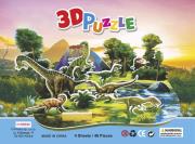 Puzzle 3D 46 Dinozaury. Wydawca: O-press. Dadada.pl Opakowanie Puzzle 3D 46 Dinozaury