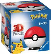 Opakowanie Puzzle 3D 54 Kula Pokemon czerwona