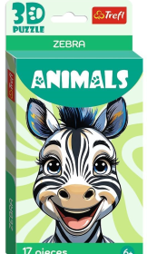 Opakowanie Puzzle 3D Zebra TREFL