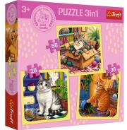 Opakowanie Puzzle 3w1 Radosne momenty TREFL
