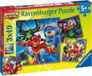 Opakowanie Puzzle 3x49 Power Players