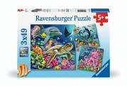 Opakowanie Puzzle 3x49 Underwater