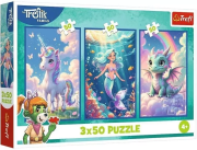 Opakowanie Puzzle 3x50 Razem w kolorowym świecie TREFL